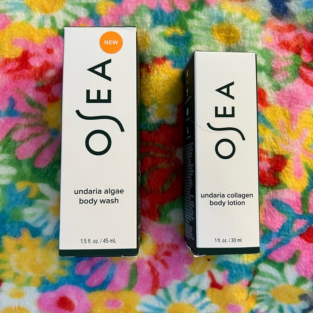 OSEA White Undaria Algae Body Wash & Collagen Lotion Duo